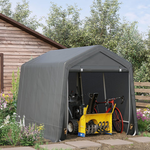 Rootz Garden House Bearing Tent - Storage Shed - Bicycle Shelter - Weatherproof Protection - 280 x 240 x 240 cm