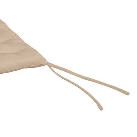 Rootz Set of 6 Garden Chair Cushions - Quilted Outdoor Cushions - Seat Pads - Great Comfort - 40L x 40W x 4H cm - High-Density Foam