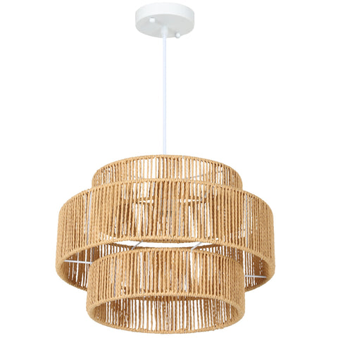 Rootz Hanging Lamp - Boho-Chic Pendant Light - Industrial Light - Enhances Atmosphere - 40cm x 40cm x 177cm