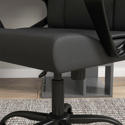 Rootz Ergonomic Office Chair - Swivel Chair - Adjustable Desk Chair - Comfortable Seating - 61cm x 63cm x 92-102cm