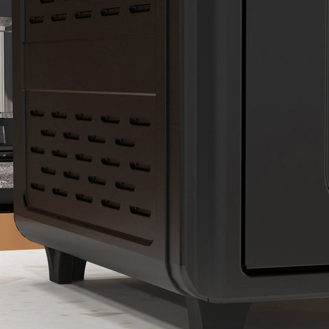 Rootz Mini Table Oven - Miniature Oven - Compact Cooker - 30L Capacity - Adjustable Temperature - 7 Cooking Modes - Energy Efficient - 43cm x 39cm x 39cm