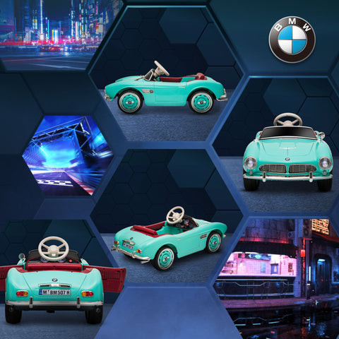 Rootz BMW 507 Electric Car - Toy Vehicle - Ride-On Car - Remote Control - 115cm x 55cm x 47cm