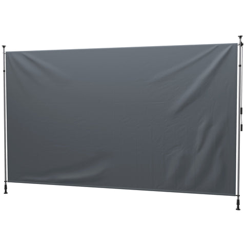 Rootz Klemmmarkise Joint Arm Awning - Outdoor Awning - Sun Protection - UPF30+ Coating - 400cm x 221-311cm