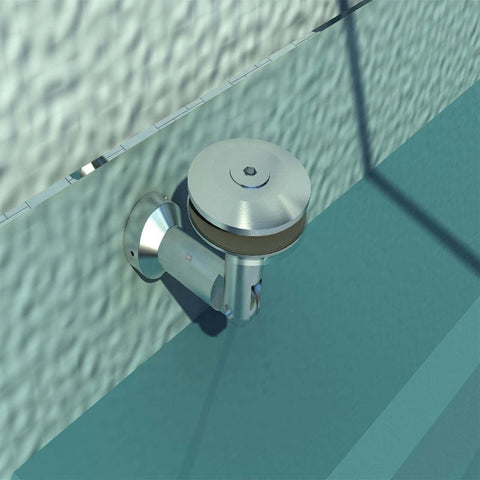 Rootz Canopy - Tempered Glass Door Canopy - Stainless Steel Awning - Modern Design - Maximum Brightness - Easy Assembly - 1500L x 900W x 12D mm