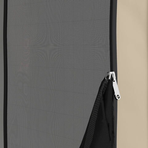 Rootz Pop-up Camping Tent - Portable Shelter - Outdoor Canopy - UPF50+ Protection - 340cm x 300cm x 220cm - Brown and Black