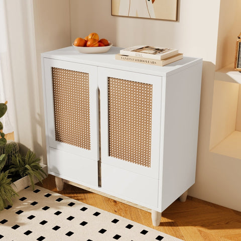 Rootz Elegant Sideboard - Buffet - Storage Cabinet - Stylish Organization - 80cm x 40cm x 86.5cm