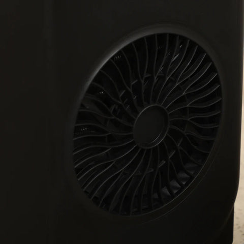 Rootz Kitchen Appliances - Ice Cube Machine - Dispenser - Egg Cube Maker - Stainless Steel - Black - 22.2L x 29.4W x 29H cm