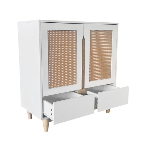 Rootz Elegant Sideboard - Buffet - Storage Cabinet - Stylish Organization - 80cm x 40cm x 86.5cm