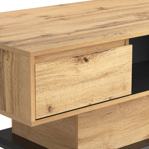 Rootz Coffee Table - Storage Table - Accent Table - Elegant & Versatile - 100L x 60W x 47H cm