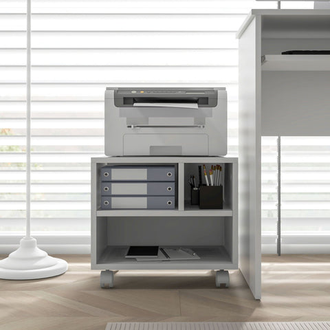 Rootz Office Organizer Stand - Filing Rack - Storage Cabinet - Enhances Organization - 40l x 30b x 36h cm