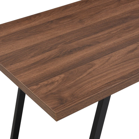 Rootz Industrial Office Table - Work Desk - Writing Table - Spacious Surface - 140cm x 59.5cm x 75cm