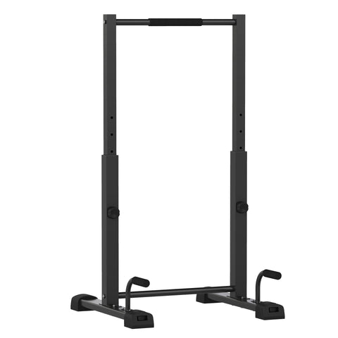 Rootz Dip Station - Push-Up Stand - Full Body Training - Adjustable Height - 65cm x 63cm x 93-117cm - 540kg Capacity