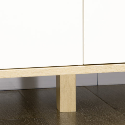 Rootz Scandinavian Chest of Drawers - Storage Furniture - 6 Drawer Dresser - Elegant Design - 120b x 40t x 76h cm