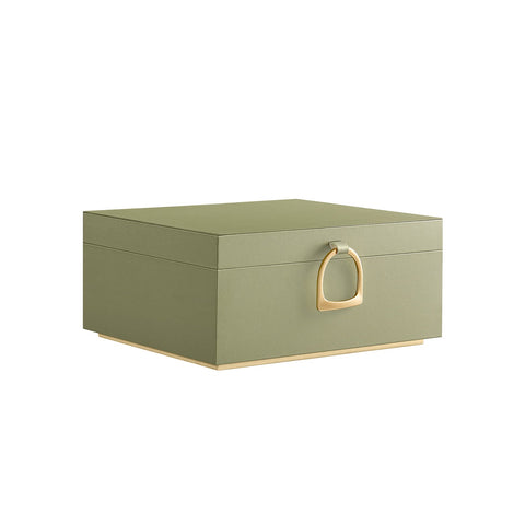 Rootz 2 Level Jewelry Box with Handle - Trinket Organizer - Gift Idea - Velvet Lined - 20.5cm x 24cm x 11cm