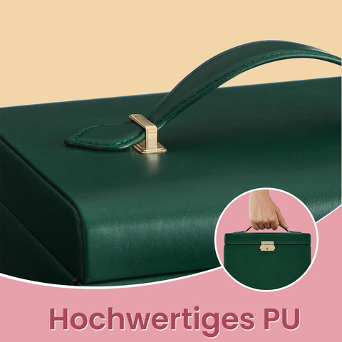 Rootz Jewelry Box - Storage Organizer - Keepsake Holder - Protects Valuables - 17.5cm x 22.5cm x 16.5cm