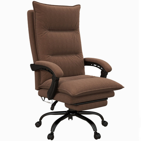 Rootz Massage Office Chair - Computer Chair - Vibrating Massage - Lumbar Heating - Ergonomic Desk Chair - 66cm x 74cm x 114-121.5cm