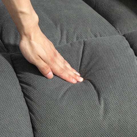 Rootz Grey TV Armchair - Massage Recliner - Heated Chair - Ultimate Comfort with Remote Control - Dimensions: 93cm x 104cm x 100cm