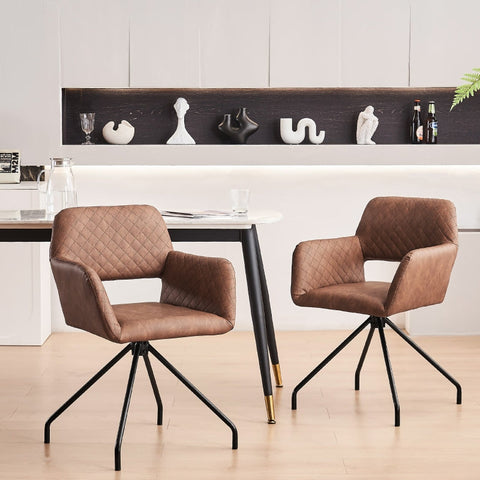 Rootz 2 Piece Set Makeup Chairs - Vanity Chairs - Beauty Chairs - Ergonomic Comfort - 58cm x 55.88cm x 79cm