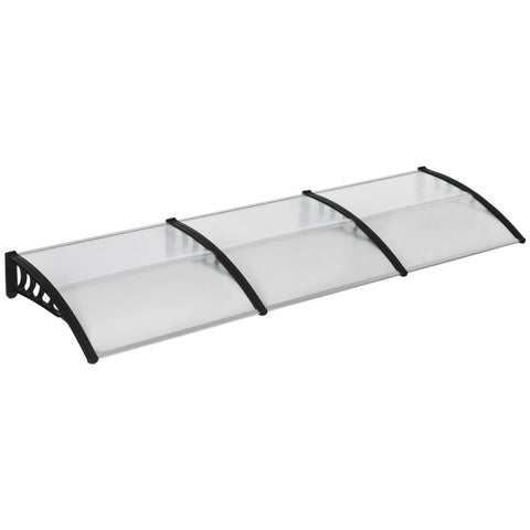 Rootz Entryway Canopy - Door Awning - Window Canopy - UV Protection - 303L x 96W x 27H cm
