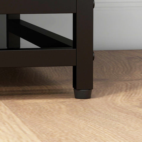 Rootz Buffet Storage Furniture - Dining Room Cabinet - Kitchen Sideboard - Tilt-Proof Structure - 86x40x90cm