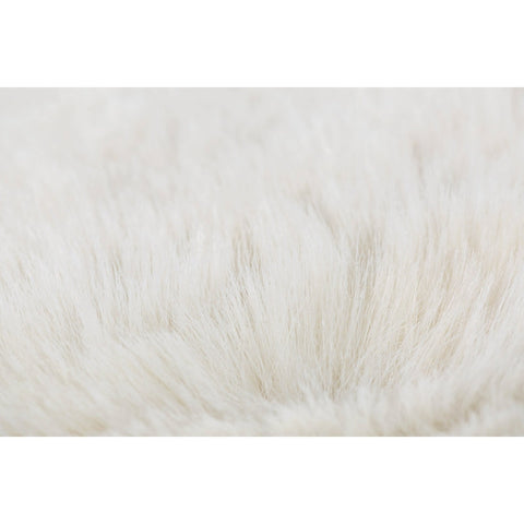 Rootz Faux Fur Rug - Shaggy Carpet - Cozy Floor Covering - Soft & Comfortable - 80cm x 55cm x 3cm