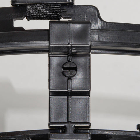 Rootz Basketball Rebounder - Return System - 360° Rotating - Height Adjustable - Enhance Skills - 35.6L x 35.6W x 75.5H cm