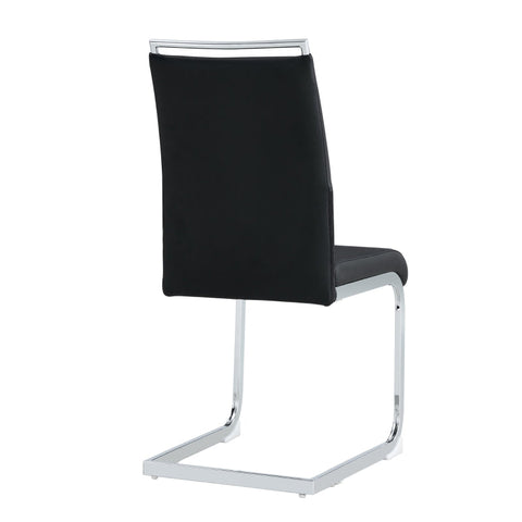 Rootz Modern Dining Chairs - Elegant Seating - Faux Leather Chairs - Ergonomic Comfort - 42cm x 45cm x 95cm