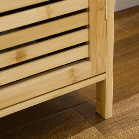 Rootz Schoenenkast - Schoenenopberger - Schoenenorganizer - Duurzaam Bamboe - Verstelbare Planken - Verbeterde Ventilatie - 100cm x 35cm x 80cm