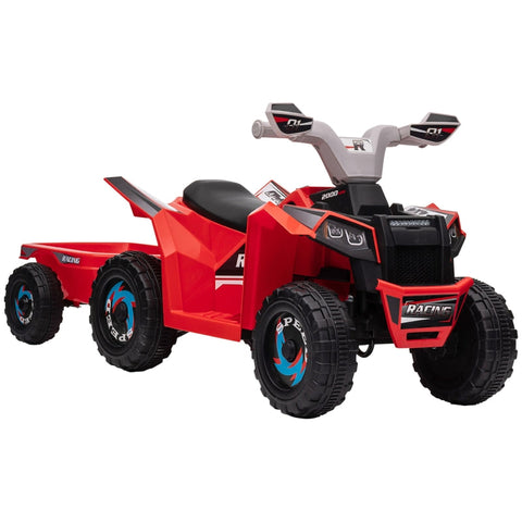 Rootz Children's Quad - Kids ATV - Electric Ride-On Toy - Motor Skills Development - 106cm x 41.5cm x 48.5cm