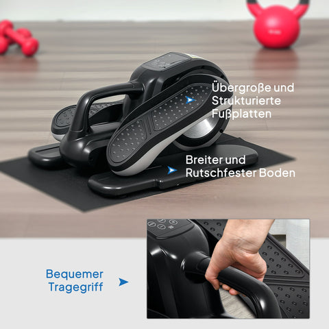Rootz Mini-Ellipentrainer - Foot Coach - Handy Pedal Trainer - Injury Prevention - 45cm x 38cm x 25cm