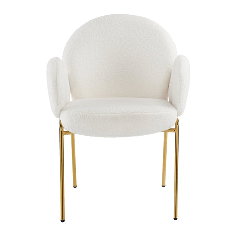 Rootz Set of 2 Teddy Fabric Armchairs - Comfy Seating - Plush Chairs - Ergonomic Support - 66L x 49.5W x 90H cm