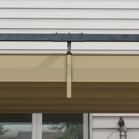 Rootz Pergola Sunshade - Garden Canopy - Terrace Shelter - UV & Water Repellent - 298cm x 213cm x 221cm