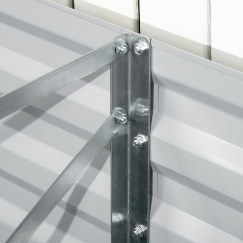 Rootz Plant Pot Raised Flower Bed - Handy Garden Planter - Steel - Long-lasting - 180cm x 90cm x 59cm - Indoor/Outdoor Use