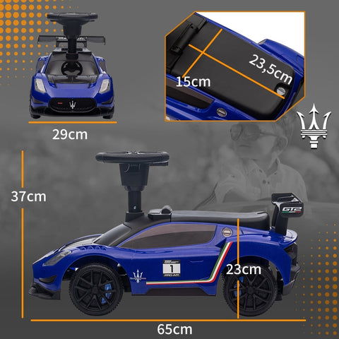 Rootz Ride-On Car - Toddler Electric Car - Kids Motorized Vehicle - Quiet Wheels - 65cm x 29cm x 37cm