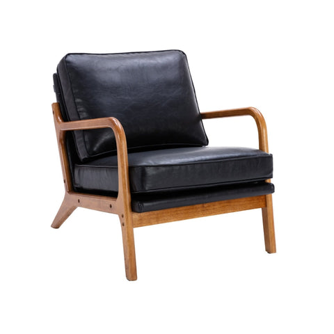 Rootz Modern Armchair - Comfy Chair - Stylish Seat - Unparalleled Comfort - 65cm x 80cm x 76cm