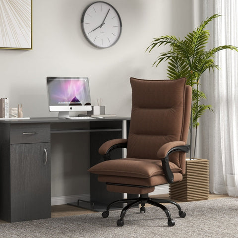 Rootz Massage Office Chair - Computer Chair - Vibrating Massage - Lumbar Heating - Ergonomic Desk Chair - 66cm x 74cm x 114-121.5cm