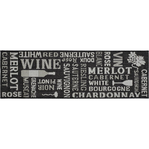 Rootz Runner Carpet - Wine Rug - Durable Floor Covering - Easy Maintenance - 180 x 67 x 0.5 cm