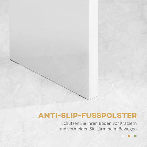 Rootz Bar Table - Kitchen Counter - Dining Table - Modern Design - High Gloss Surface - 120cm x 40cm x 100cm - MDF