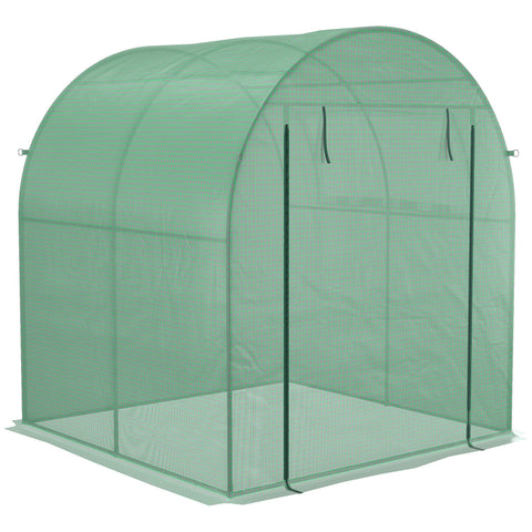 Rootz Portable Greenhouse - Plant House - Cold Frame - Extend Growing Season - 180cm x 180cm x 200cm
