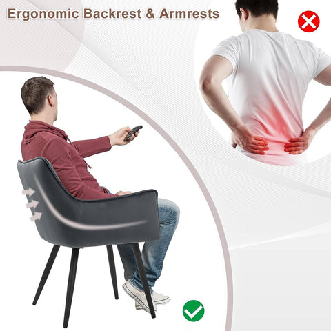 Rootz Velvet Dining Chair - Elegant Chair - Stylish Seating - High-Density Foam Comfort - Durable Metal Frame - Ergonomic Design - 57cm x 80cm x 57cm