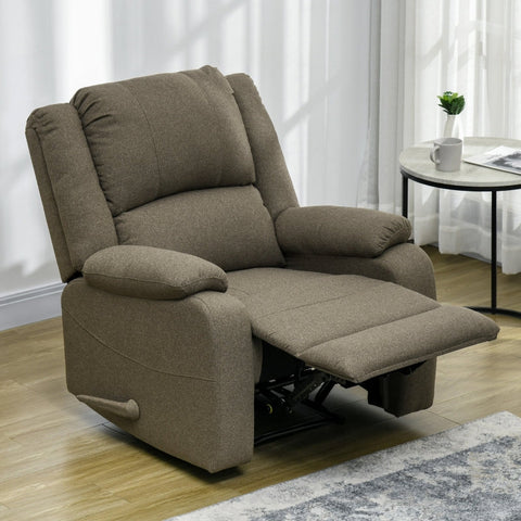 Rootz Recliner Chair - Lounge Chair - Armchair - Adjustable Backrest - Thick Padding - 87cm x 96cm x 98cm