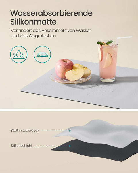 Rootz Drip Frame - Laundry Drying Rack - Space Saver - Steel & PP Plastic - White  - 31-56cm x 42cm x 20cm