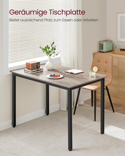 Rootz Dining Table - Dining Surface - Eating Table - Sturdy Design - 70cm x 110cm x 77cm