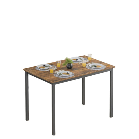 Rootz Dining Table - Desk - Kitchen Table - Durable Wooden Chipboard - 70cm x 110cm x 77cm