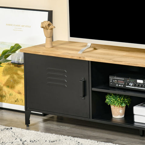 Rootz TV Cabinet - TV Shelf - TV Table - Stylish & Functional Storage - 150cm x 40cm x 50cm