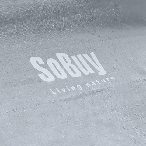 Rootz Outdoor Storage Shelter - Weatherproof Canopy - Iron & PE Garage - Spacious & Ventilated - 120x163x176cm