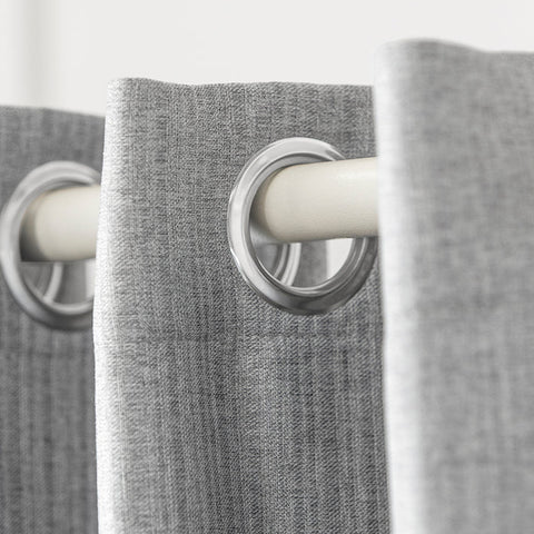 Rootz Adjustable Telescopic Curtain - Room Divider - Privacy Screen - High-Quality Polyester - Skin-Friendly - Easy Assembly - 162-270cm x 199-285cm