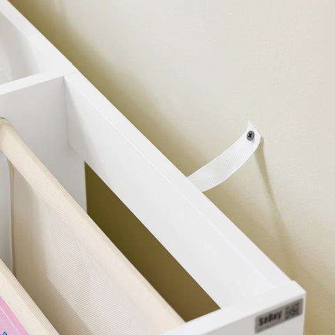 Rootz Montessori Bookshelf - Children's Room Shelf - Storage Organizer - Child-Proof MDF & PB - 80x80x40 cm