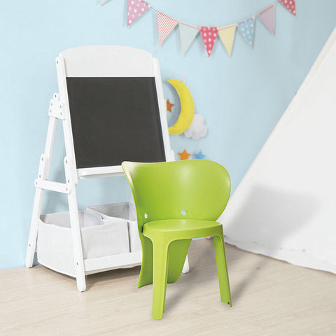 Rootz Elephant-Shaped Kids Chair Set - Toddler Chair - Playroom Furniture - Comfortable Backrest - Durable Plastic - 48cm x 55cm x 41cm - Available in 4 Colors