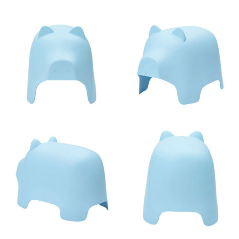 Rootz Children's Stool - Animal Stool - Pig Design Chair - Non-Toxic Plastic - Easy to Clean - Decorative and Functional - 35cm x 42cm x 60cm